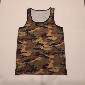 MAN camouflage tank top, XL